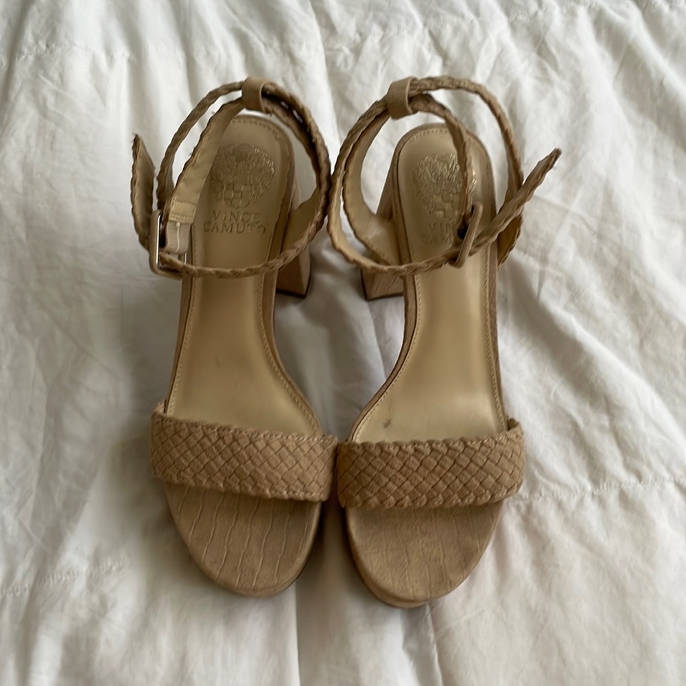 Vince Camuto Block Platform Heels